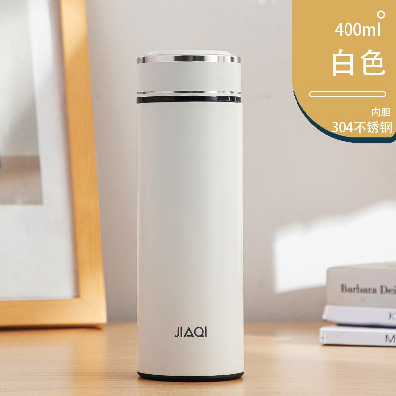 Jiaqi Jiaqi Vacuum Cup 304 Stainless Steel Tea Cup Vacuum Business Cup Pot Student Large Capacity Straight Water Cup