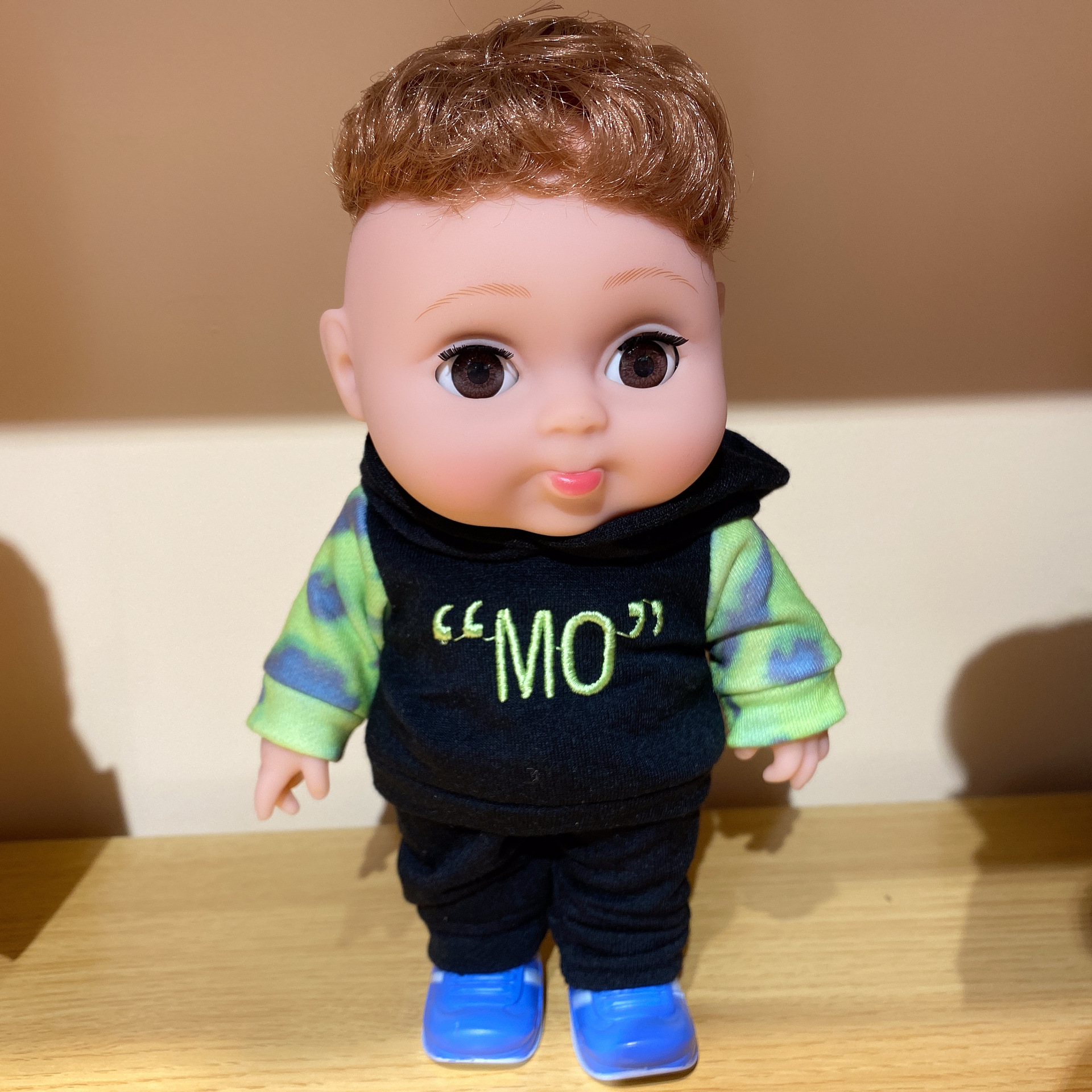 搪胶娃娃可爱萌嘟嘟酷娃仿真婴儿洋娃娃宝宝早教洗澡仿真婴儿玩具