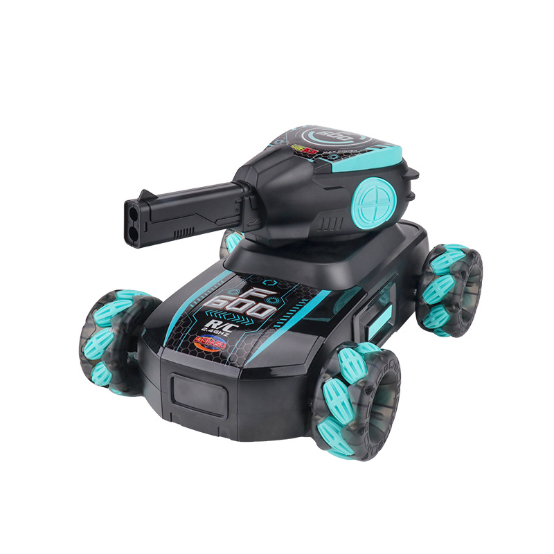 手势感应水弹坦克遥控车灯光音乐漂移越野攀爬水弹玩具儿童遥控车