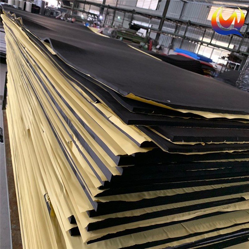 厂家5mm黑色eva卷料单面背胶eva卷材 高弹防火防静电10mm片材供应