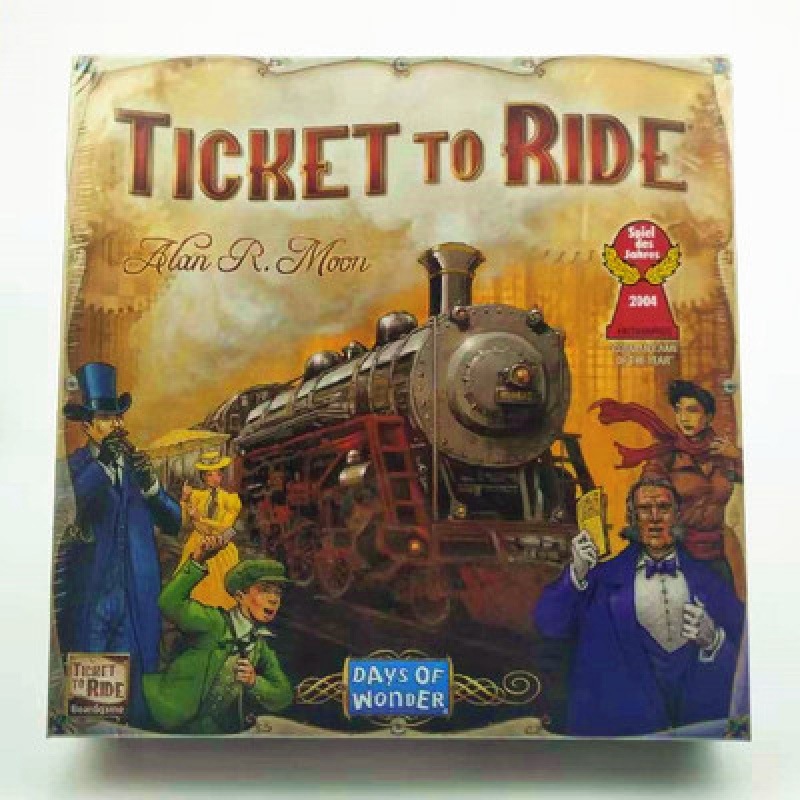 English Version Ticket to Ride Ticket to Ride American Version European Version Board Game Chess and Card Toys Free Shipping