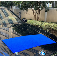 CSF9抹布汽车百洁布2条加厚吸水洗车擦车清洁布清洁