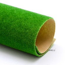 植绒 模型草坪绿色 沙盘建筑模型 DIY手工 粘胶草皮草坪纸