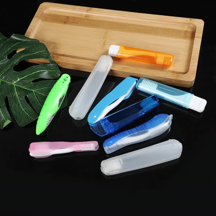 Foldable Toothbrush Comb