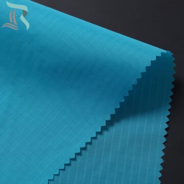 5格子尼丝纺抗撕裂涂层面料尼龙面料男装面料-阿里巴巴