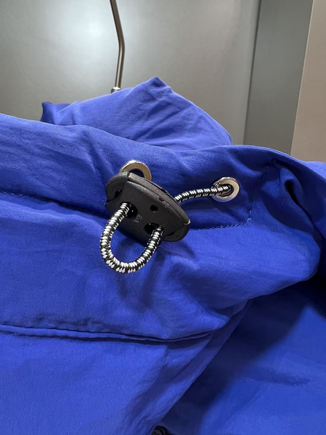 韩国ader网红同款扣带立领隐藏连帽白鸭绒羽绒服外套男女情侣韩版