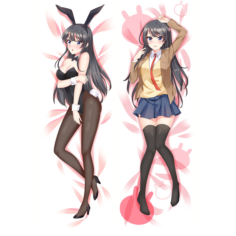 原创等身抱枕 青春期笨蛋不做兔女郎学姐的梦 樱岛麻衣 一件起订