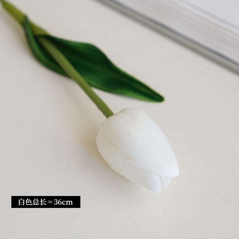 Pu Mini Tulip Tulip Artificial Flower Cross-Border Hot-Selling Home Artificial Flower