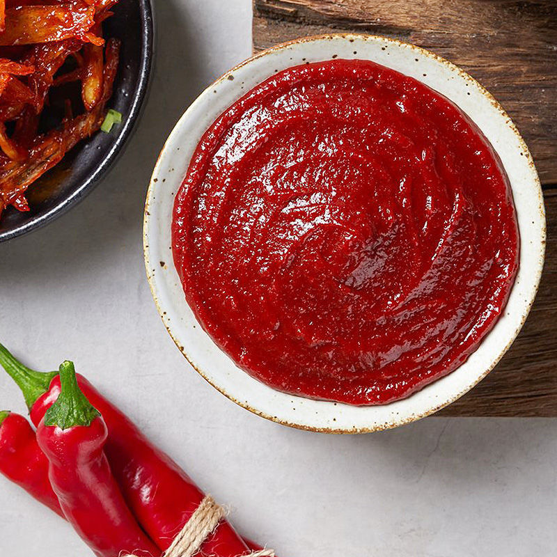 韩式辣椒酱韩国石锅拌饭酱低脂辣酱下饭酱炒年糕酱烤肉酱甜辣酱