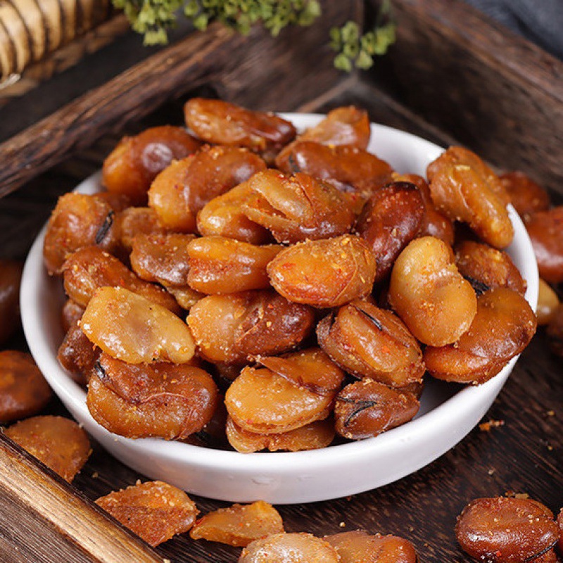 蚕豆香酥麻辣龙虾味休闲零食兰花豆馋豆牛肉味香辣味150g-4斤批发