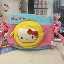 HelloKitty毛绒玩偶相机造型斜挎包手机包可爱卡通ccd相机收纳包