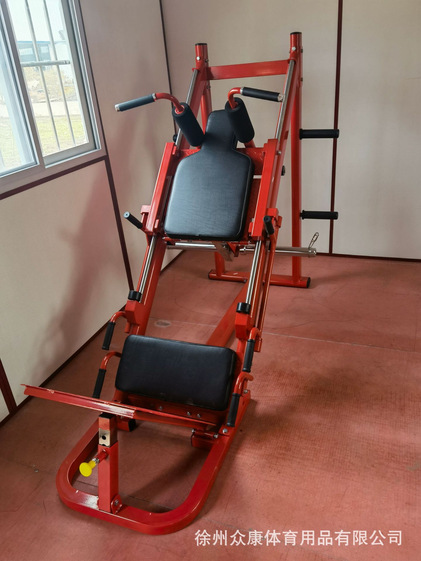 倒蹬机健身房私教单位用45度蹬腿腿部肌肉训练器生产厂家直供