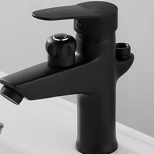 Brass Rotating Quick Opening Water Separation Basin Single Hole Shower Dual-Purpose Faucet Small Bathroom Mixing Valve Factory Wholesale Water Tap