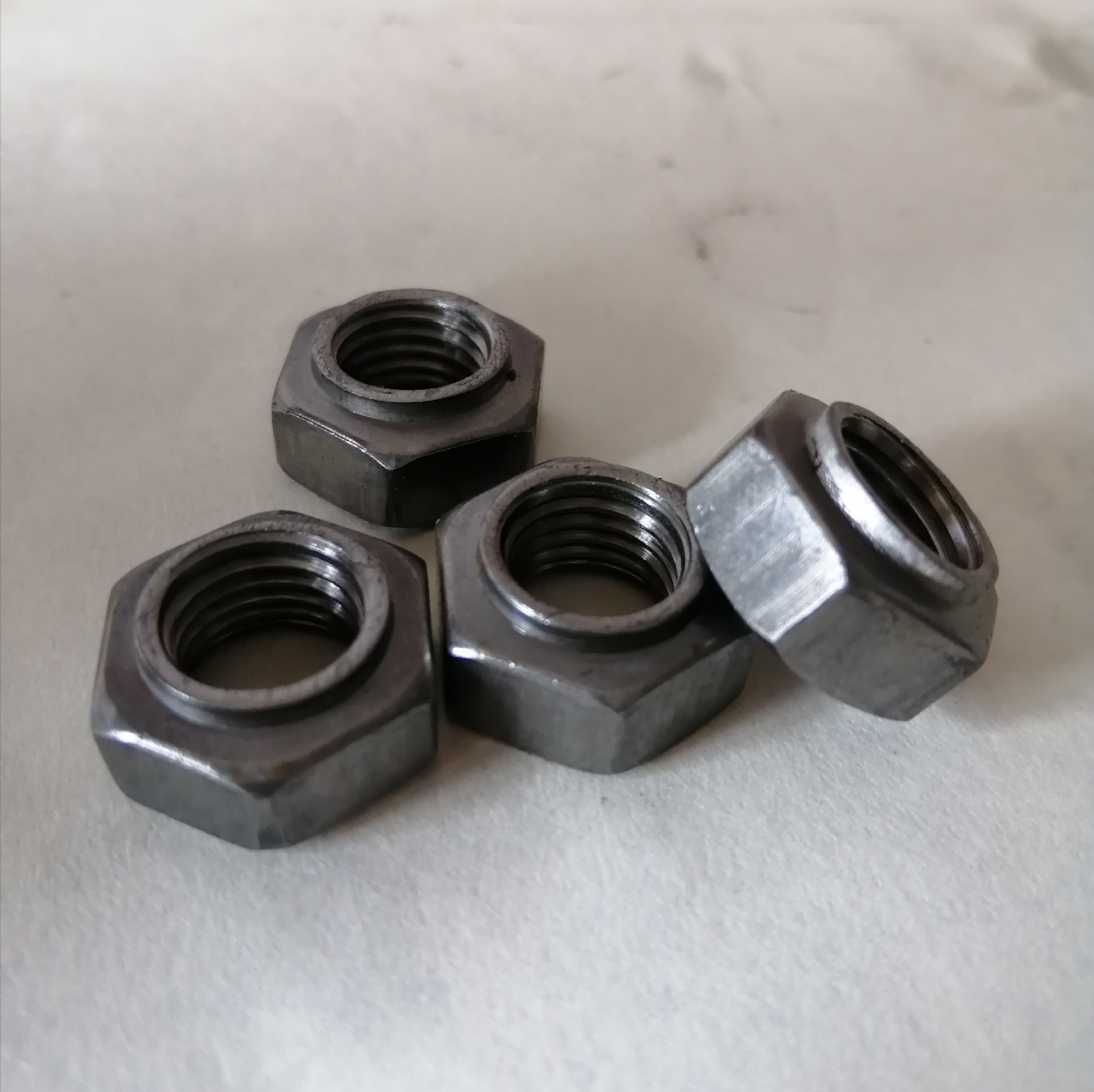 现货批发六角台阶螺母  六角无焊点k帽  无脚焊接螺帽