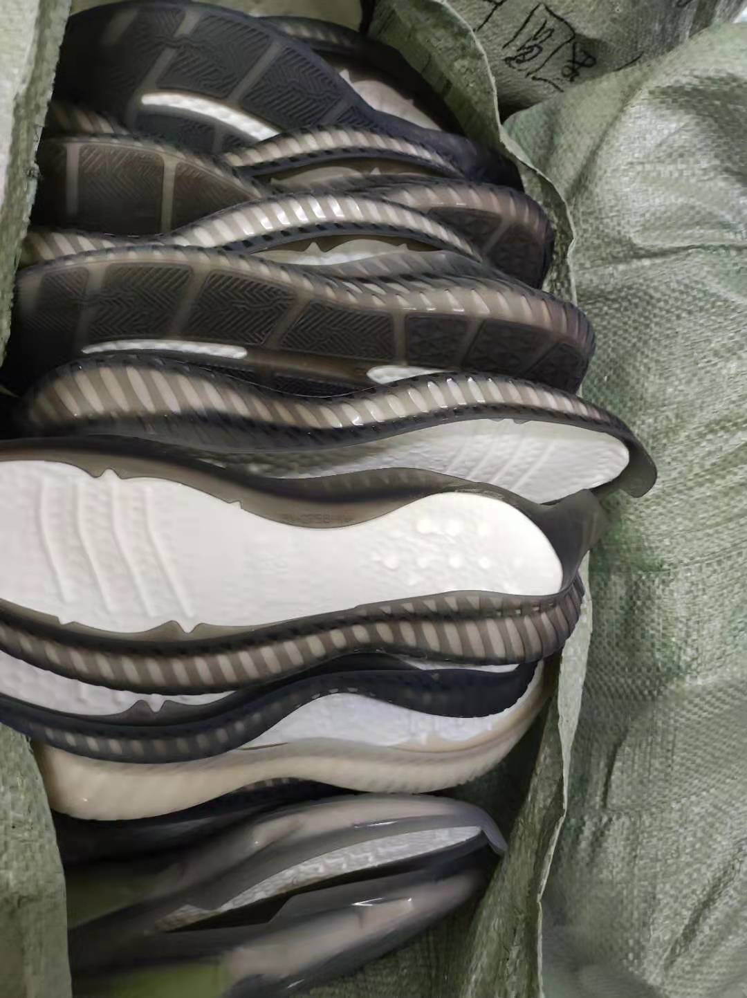 tpu爆米花鞋底高弹透气夜光椰子350鞋底炫彩tp二次爆米花运动鞋底