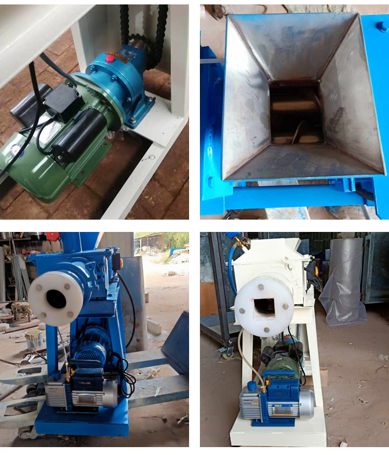 陶艺练泥机不锈钢真空练泥机双轴小型家用陶吧教学陶艺设备挤泥机