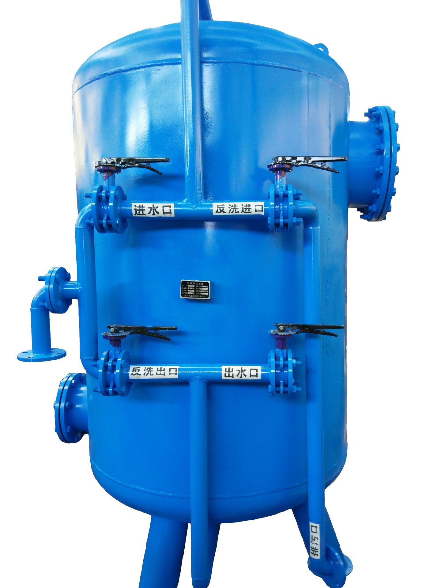 石英砂过滤器沙缸锰砂活性炭过滤器全自动多介质机械过滤器