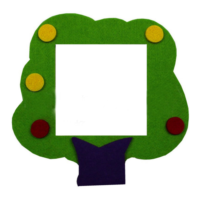 厂家批发毛毡开关贴 卡通家居墙贴免粘装饰不伤墙镂空毛毡开关贴