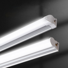 t5一体化led灯管ETL认证全塑方形T5一体化灯管支架灯带开关长条形