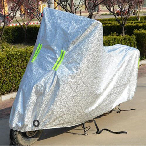 踏板摩托车车罩电动车电瓶防晒防雨罩车衣套遮阳盖布加厚防尘罩子