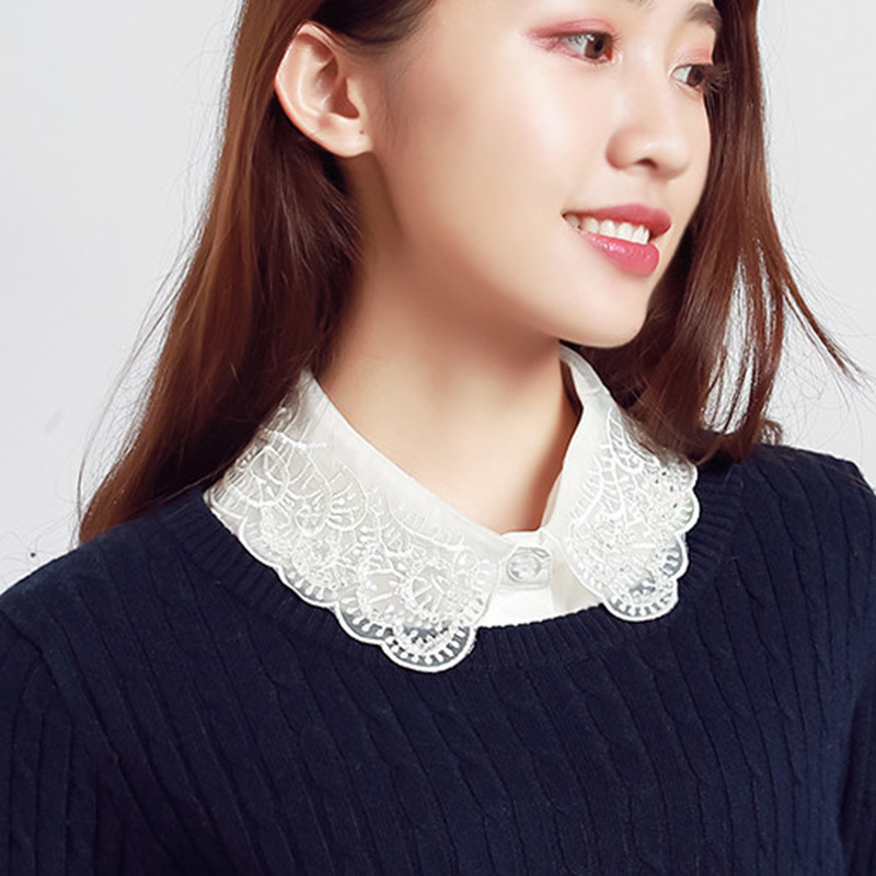 假领子女百搭假领秋冬春毛衣装饰韩版打底上衣棉衣新款女假衬衣领