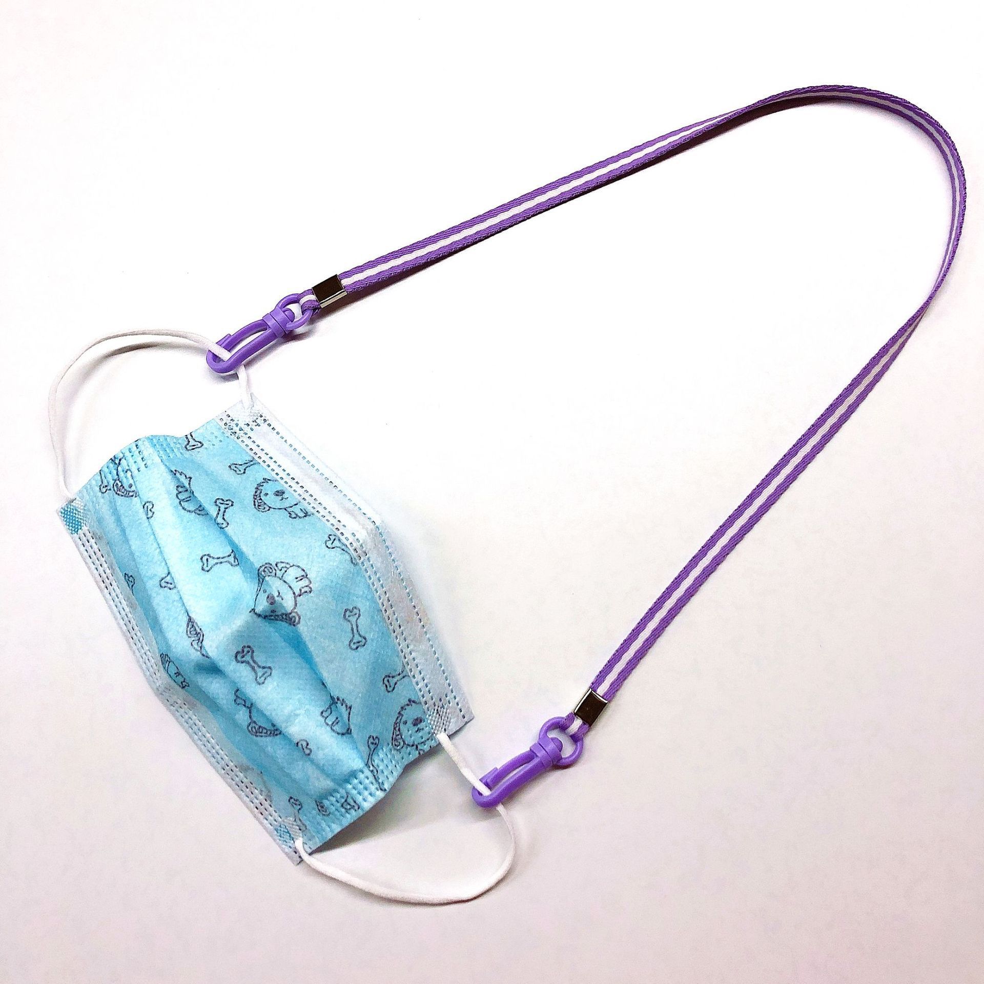 现韩国 口罩挂绳防勒神器挂绳防丢无痕耳绳调节带挂脖防丢眼镜绳