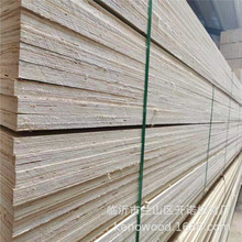 厂家供应大规格大尺寸杨木LVL捆包材杨木多层板LVL单板层积材
