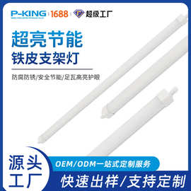 超亮LED灯管高光效一体化日光灯可调功率色温节能专用支架灯管