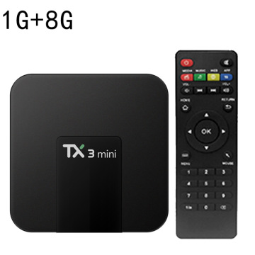 外贸tx3 mini网络机顶盒 amlogic tv box 1g/8g wifi 电视盒热卖