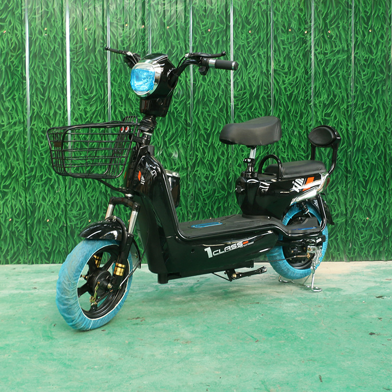 48v电池金丝猴电动车 成人两轮双人代步休闲电瓶车电动自行车