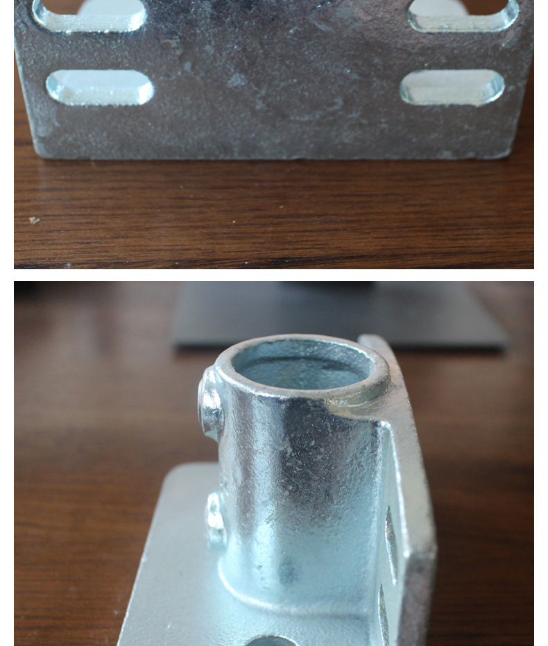 快装护栏连接件配件多种尺寸施工热镀电镀锌临时钢管接头厂家供应