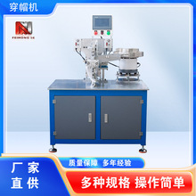 厂家供应电热管打胶粒机 PLC全自动操作简易穿帽机打胶粒机