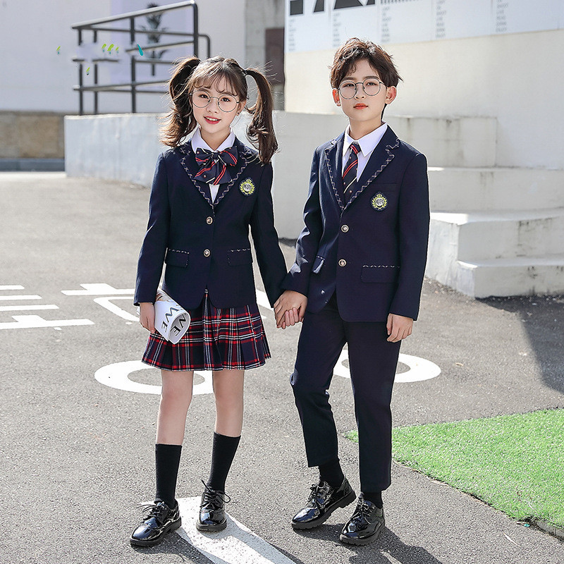 2022英伦风一二三四五六年级小学生校服儿童春秋季幼儿园园服班服