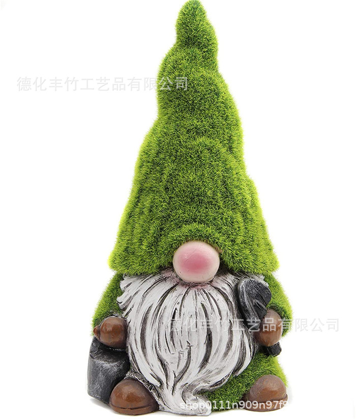 淘气房子花园地精雕像树脂地精塑像户外装饰品