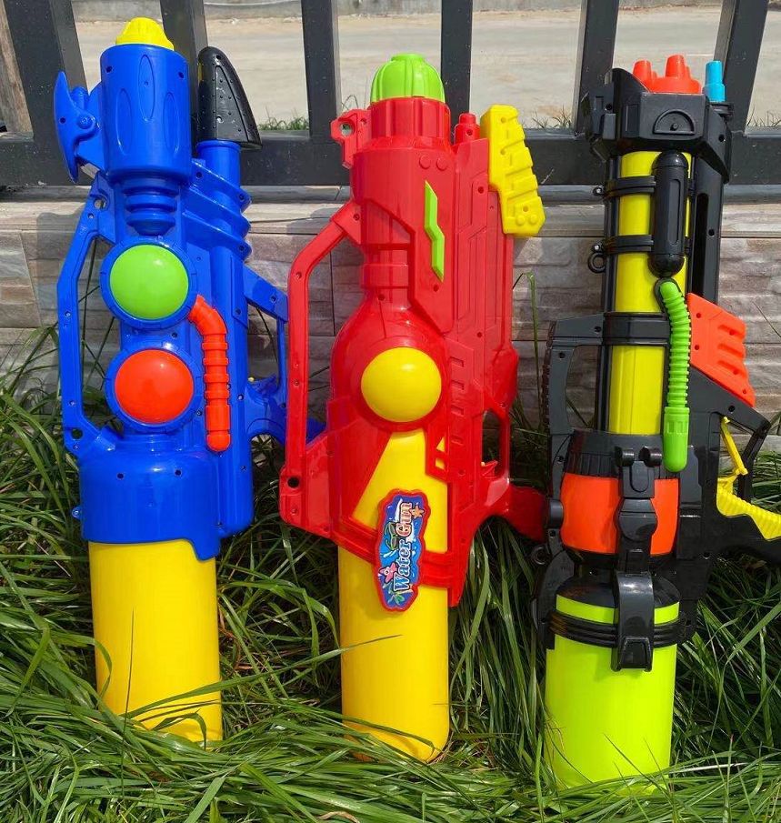 儿童水枪跑男超大高压夏天戏水漂流泼水节背包水枪玩具地摊批发