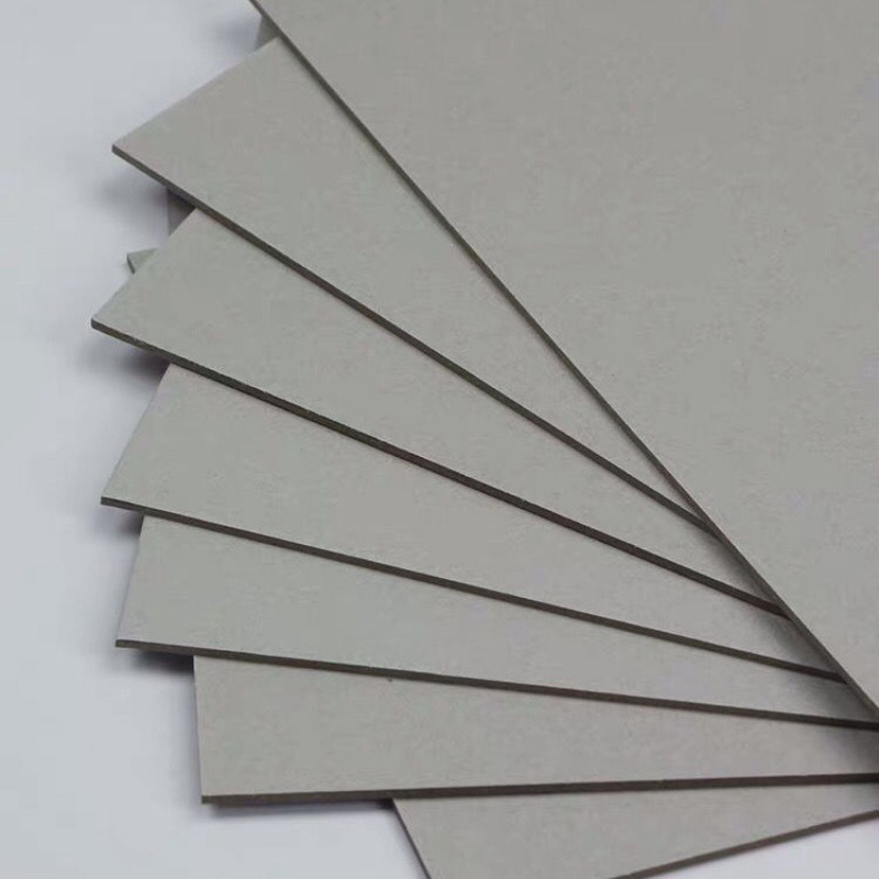 灰卡板a3板纸a4硬纸板8k卡纸1.0至厚标精装封面封皮灰色纸地板