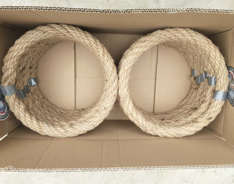 麻绳圈装饰环麻绳编织套绳游戏投掷圈黄麻绳剑麻