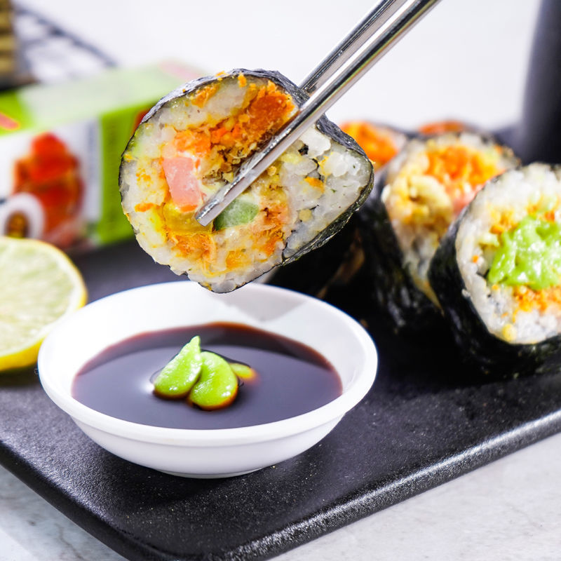 芥末酱43g海鲜三文鱼寿司芥辣酱调料辣根青芥辣够呛够辣芥末膏