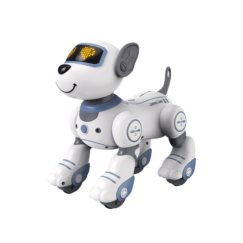 Children's Smart Robot Dog Toy Cute Pet Dog Can Move and Dance E-Dog Pet Accompany Robot Toy