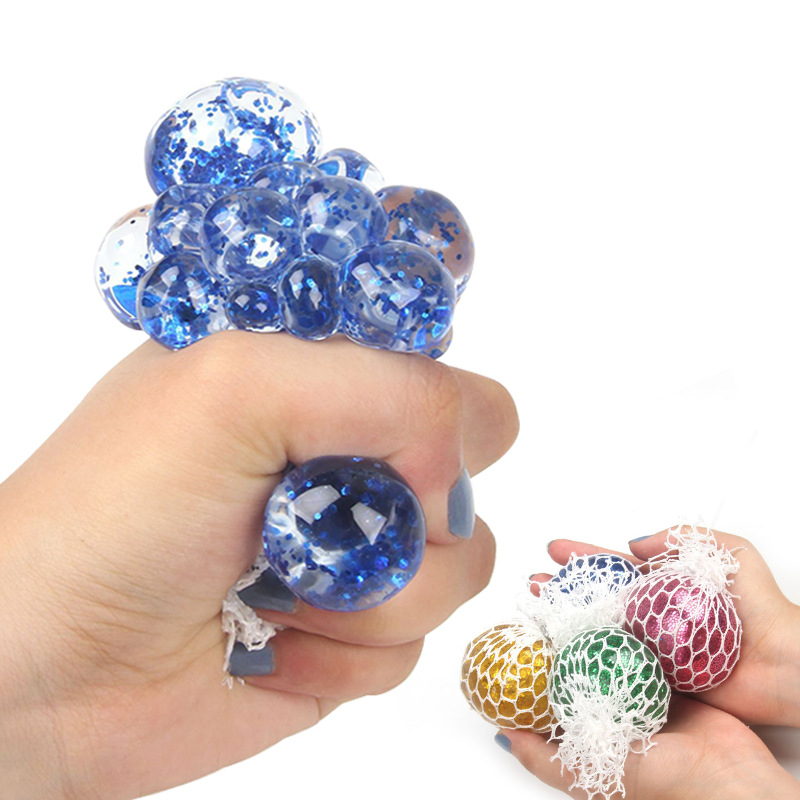 解压发泄球葡萄球学生玩具儿童捏捏乐成人解压神器夜市摆地摊批发