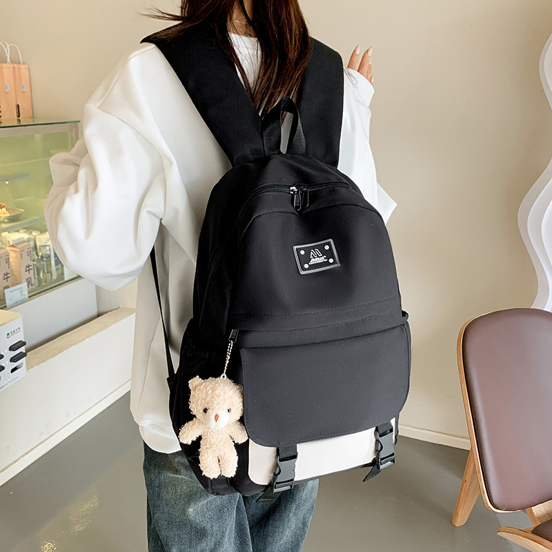 Backpack Men's One Piece Dropshipping Large Capacity Casual Backpack Early High School Student Schoolbag Women's Fashion Computer Bag Wholesale