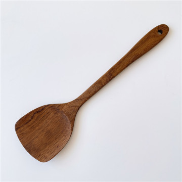 不粘锅好搭档!家用厨房鸡翅木护锅大号锅铲环保炒菜木铲子