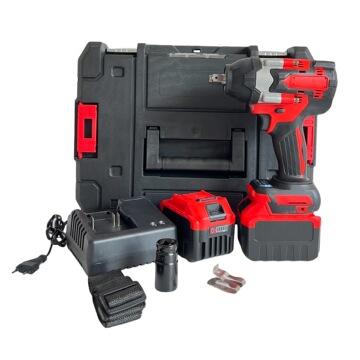 550n红色大电池多功能多用途大扭力无刷扳手锂电池充电冲击扳手