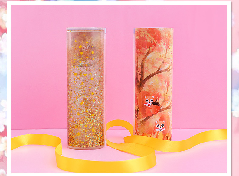 抖音同款网红女生文具盒小学生初中生多功能大容量圆筒圆柱形笔盒