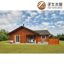 厂家订制重型木结构房简单可移动活动房户外文旅乡村住人旅游别墅