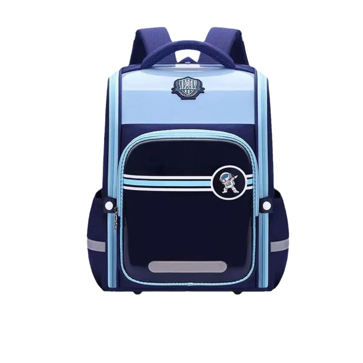 New Primary School Student Pu Leather Schoolbag 12 3456 Grade Children's Backpack Men's and Women's Cross-Border Export Factory Wholesale