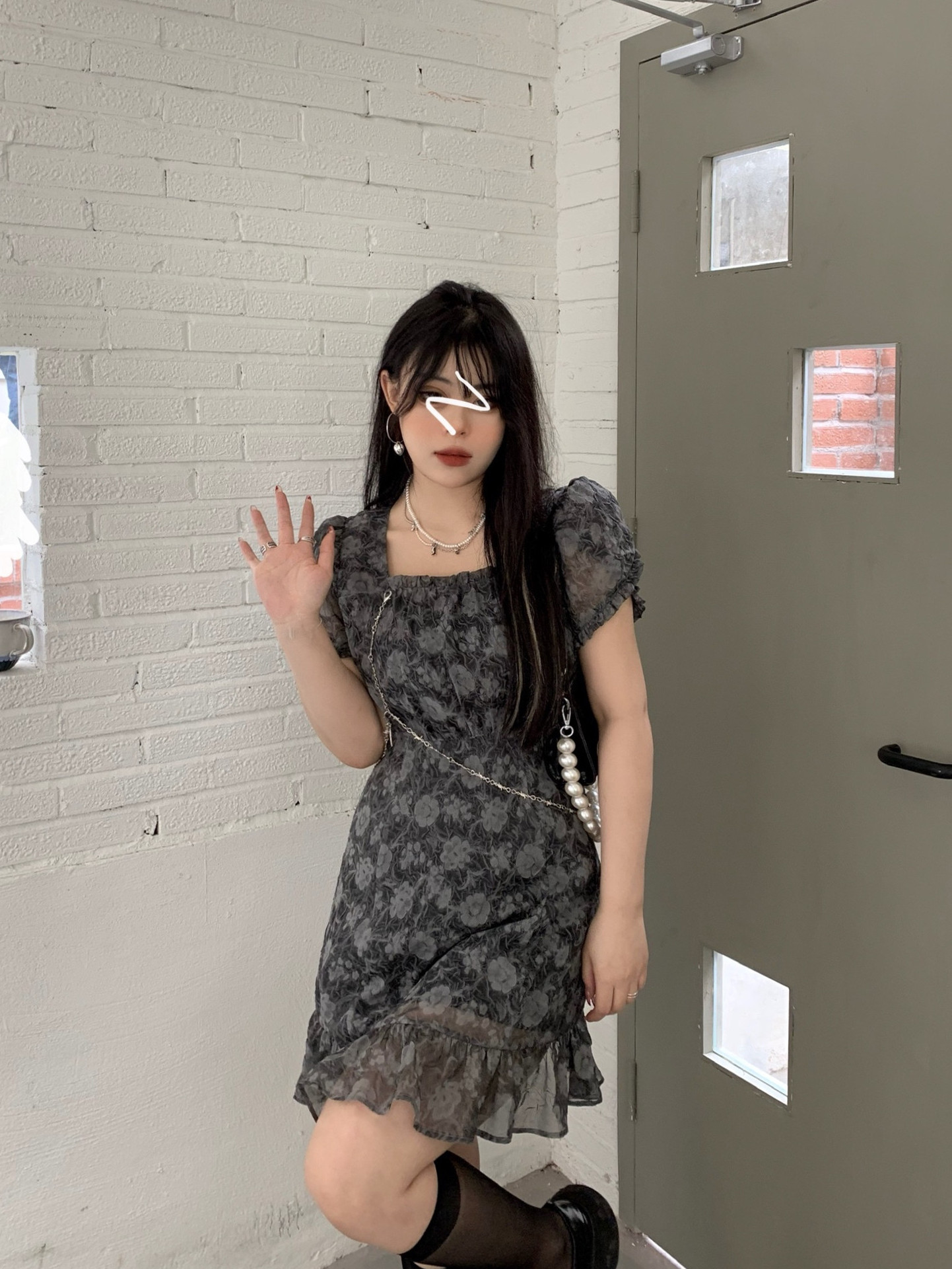 外贸大码女连衣裙夏