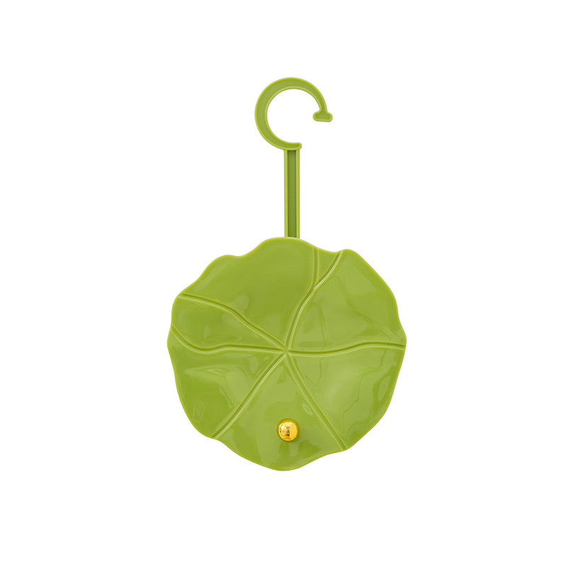 New Lotus Leaf Storage Hat Frame Finishing Wall Hanging Multi-Layer behind the Dormitory Door Hook Creative Bag Scarf Coat Rack