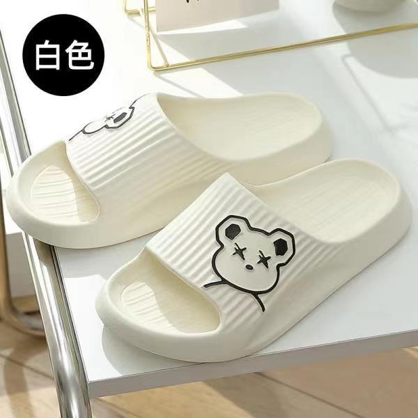 Drooping Feeling Summer Wholesale Slippers for Women Summer Home Non-Slip Bathroom Bath Couple Thick Bottom Home Men's Sandals