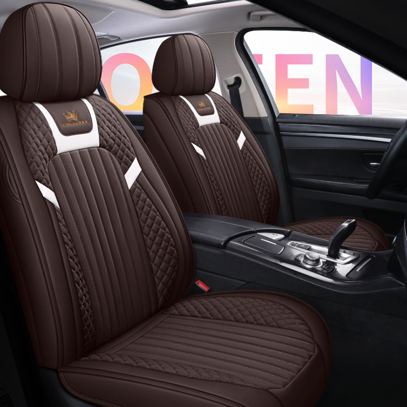 汽车坐垫四季通用座套全包围皮座垫新款内装饰通用座椅套